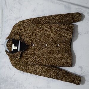 ColdWater Creek Reversible Blazer/Light Jacket, Size: PM